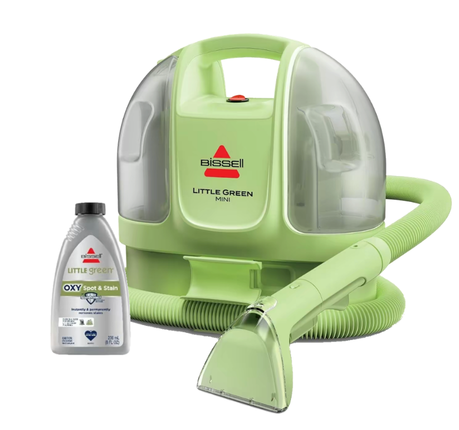 BISSELL Little Green Mini portable cleaner with cleaning solution